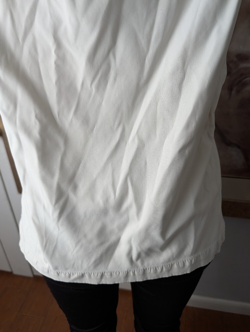 Antigua Women's Cream Quilted Sleeveless Vest Size XL - Picture 5 of 6